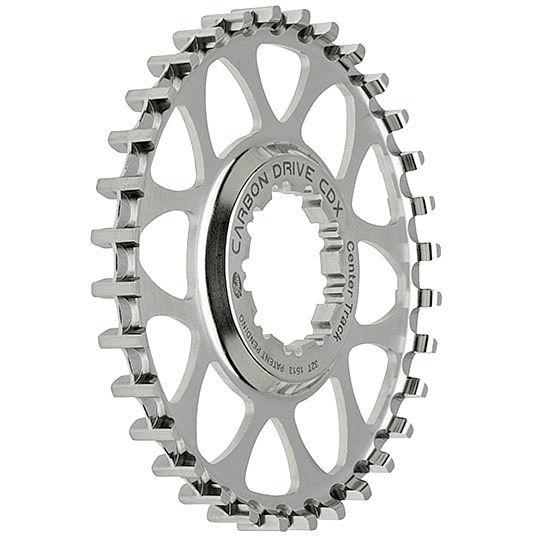 Gates Riemenscheibe CDX 9-Spline (hinten) silber   32 Z&auml;hne