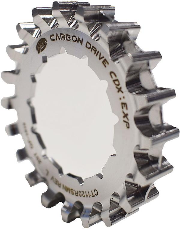 Gates Riemenscheibe CDX Rohloff Splined (hinten) silber   19 Z&auml;hne