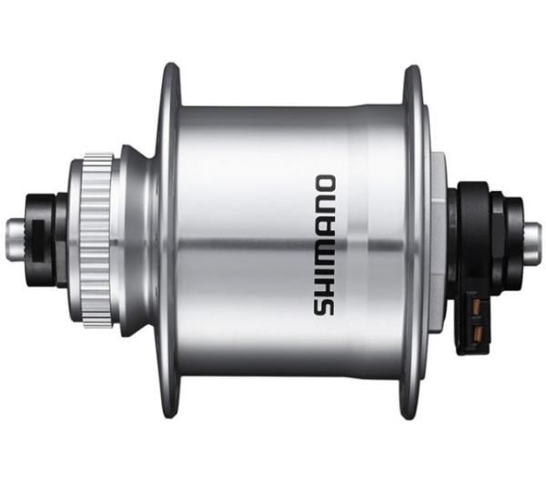 SHIMANO Nabendynamo DH-UR700-3D 6 Volt/3 Watt 32 Loch Center-Lock Silber