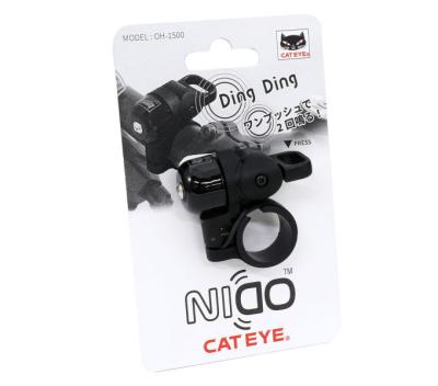 CATEYE CATEYE Klingel OH-1500 Nido Schwarz Produktbild 1