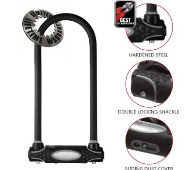 Master Lock B&uuml;gelschloss 8195LW Schwarz 13 mm x 280 mm x 110 mm Schl&uuml;ssel Produktbild 1