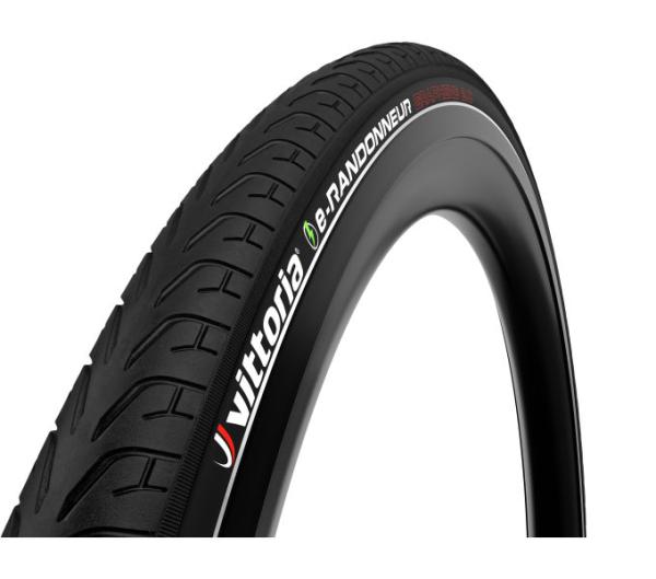 Vittoria e-Randonneur 50-622 rigid Full Black refl G2.0