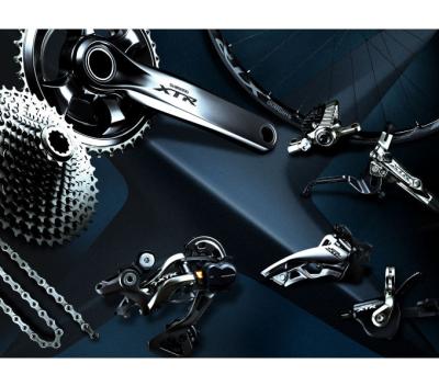 SHIMANO Kurbelgarnitur XTR FC-M9020-2 11-fach 175 mm 38-28 Z&auml;hne Produktbild 1