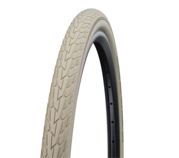 Schwalbe SCHWALBE DRAHTREIFEN ROAD CRUISER    42-622 Creme/Reflex