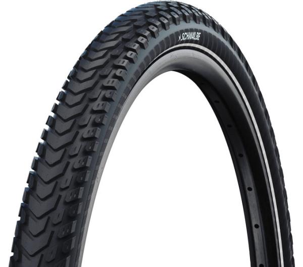 Schwalbe SCHWALBE FALTREIFEN MARATHON MONDIAL PRO  V-Guard 50-622 Schwarz/Reflex