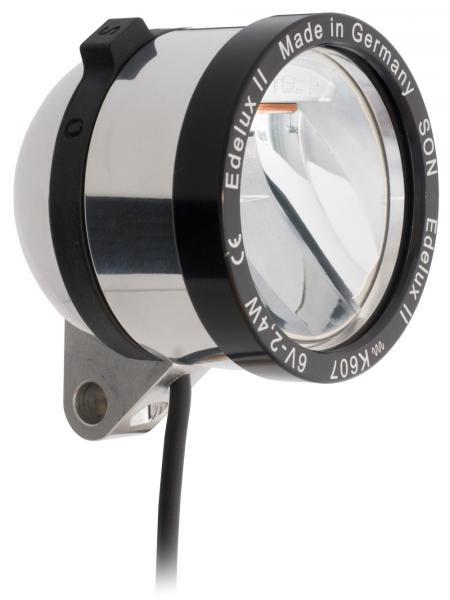 SON Edelux II LED Scheinwerfer, silber poliert